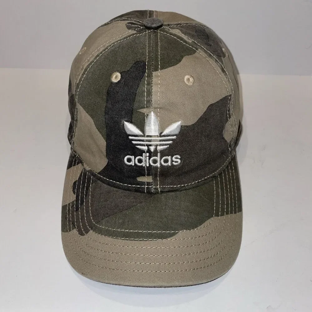 Adidas Camo Ball Cap One Size Adjustable
